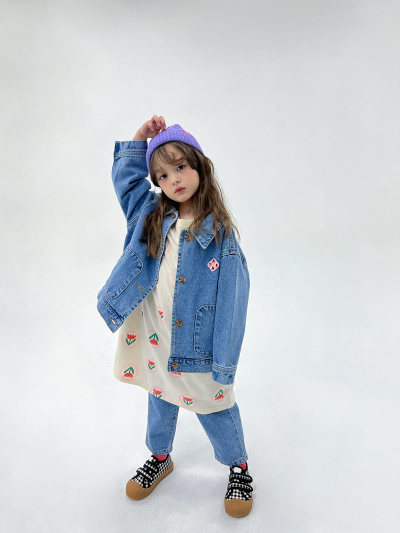 a-Market - Korean Children Fashion - #fashionkids - Baggy Jeans - 5