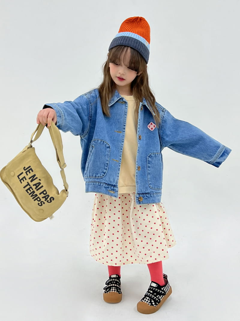a-Market - Korean Children Fashion - #fashionkids - A Dneim Jacket - 3