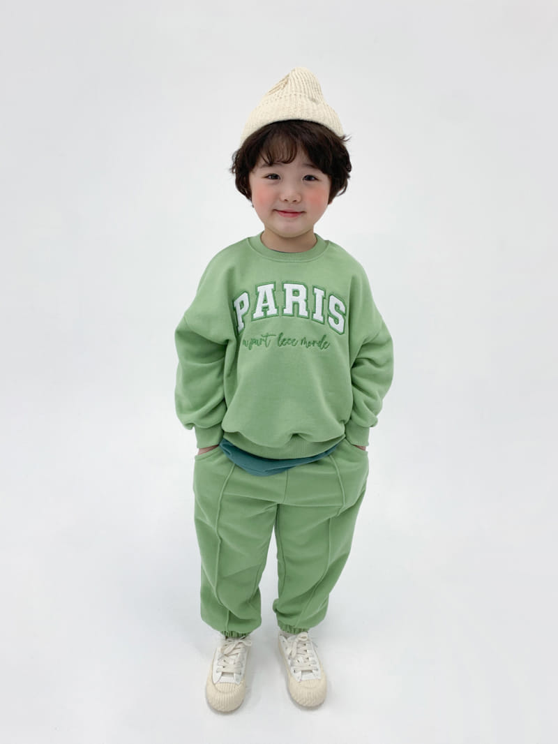 a-Market - Korean Children Fashion - #fashionkids - Paris Sweatshirt - 11