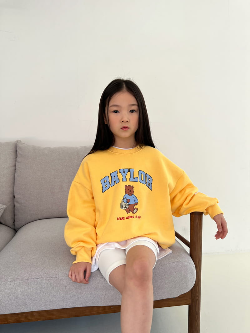a-Market - Korean Children Fashion - #fashionkids - Bear Sweatshirt - 10