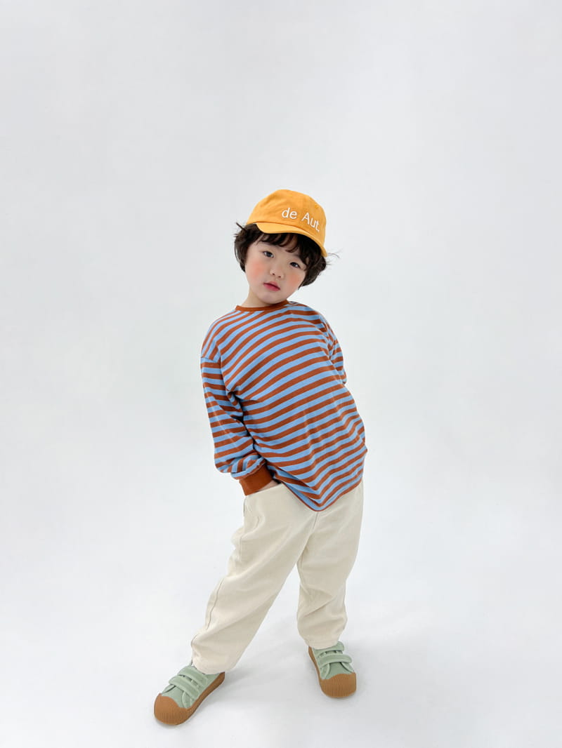 a-Market - Korean Children Fashion - #kidsstore - Cozy Stripes Tee - 8
