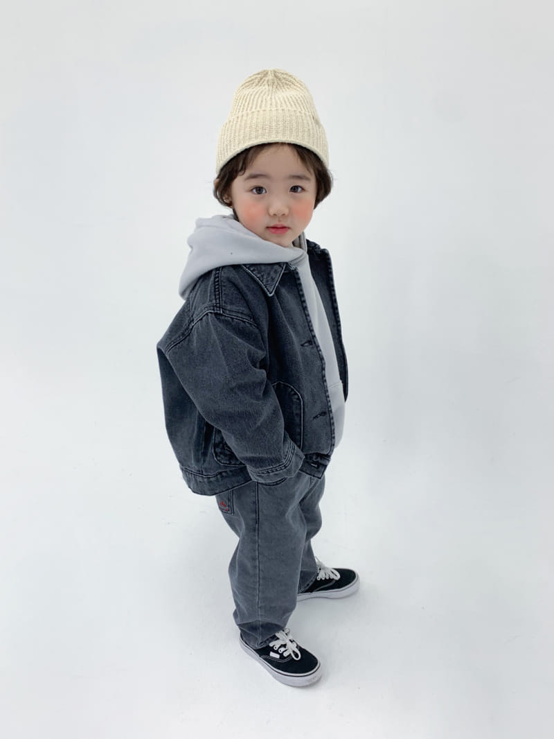 a-Market - Korean Children Fashion - #kidsstore - A Dneim Jacket - 5