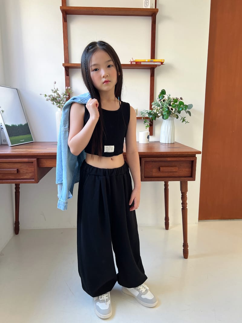 a-Market - Korean Children Fashion - #kidsstore - Crop Sleeveless - 6