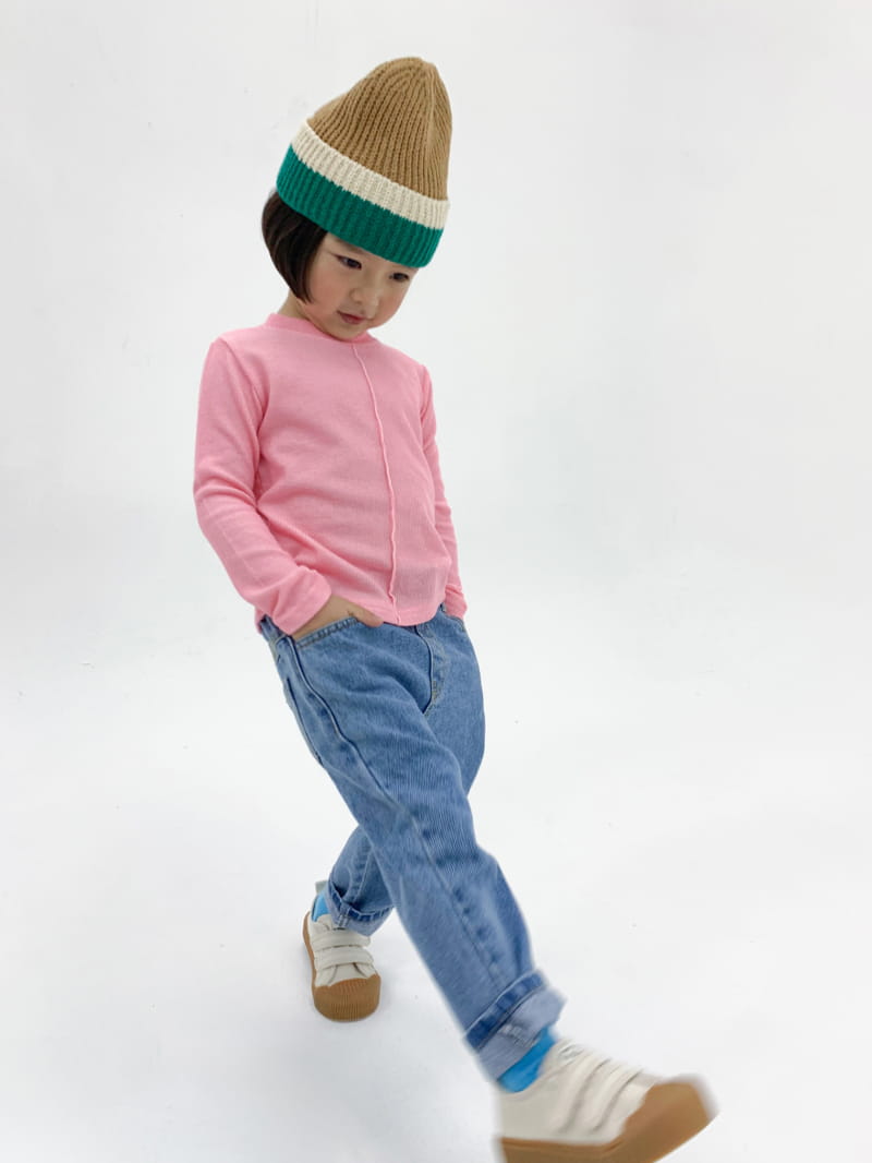 a-Market - Korean Children Fashion - #kidsstore - Pintuck Sticky Tee - 5