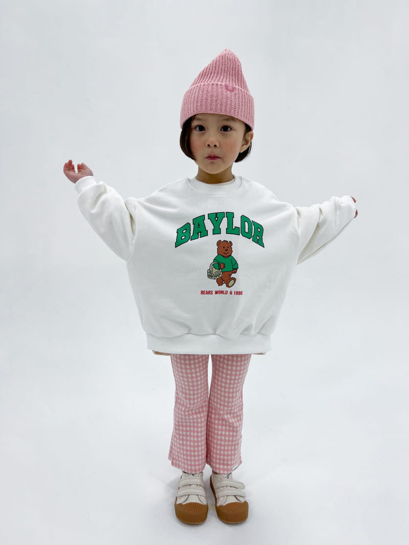 a-Market - Korean Children Fashion - #kidsstore - Bear Sweatshirt - 12