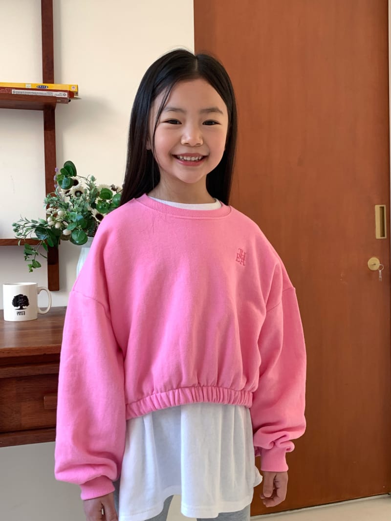a-Market - Korean Children Fashion - #kidsstore - Crop Banding Sweatshirt - 8
