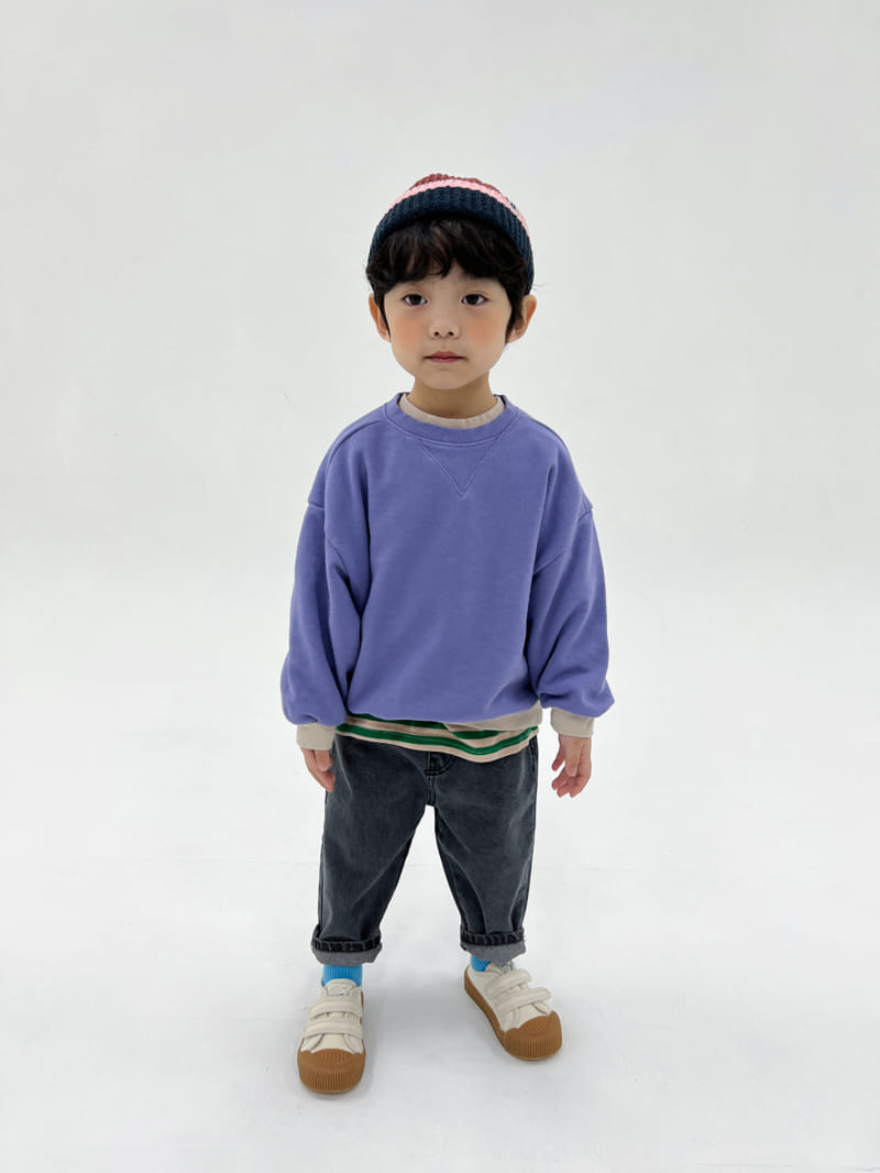 a-Market - Korean Children Fashion - #kidzfashiontrend - Color Sweatshirt - 6