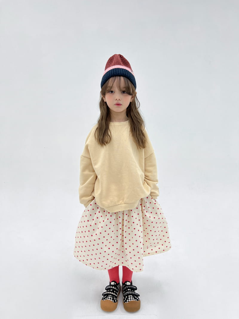 a-Market - Korean Children Fashion - #kidzfashiontrend - Slit Sweatshirt - 5
