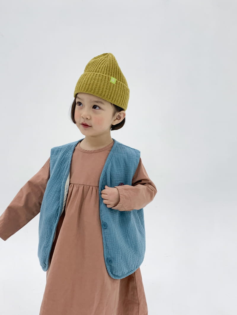 a-Market - Korean Children Fashion - #kidzfashiontrend - Circle Vest