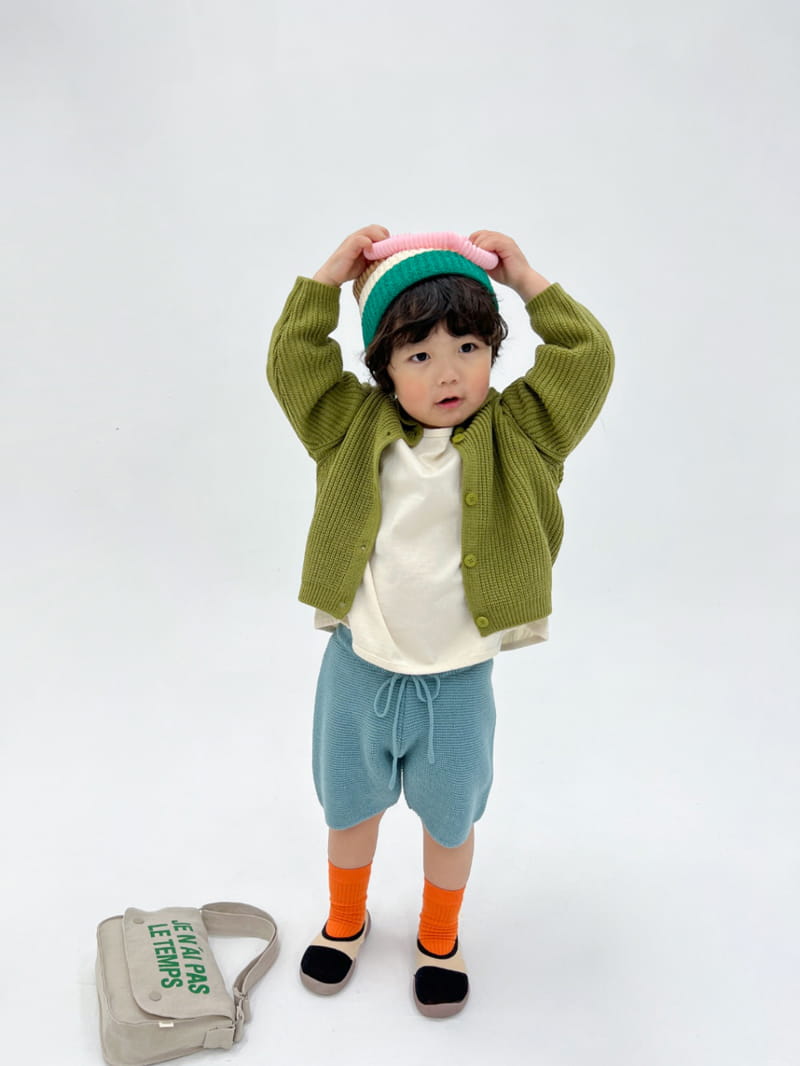 a-Market - Korean Children Fashion - #littlefashionista - Collar Cardigan - 5