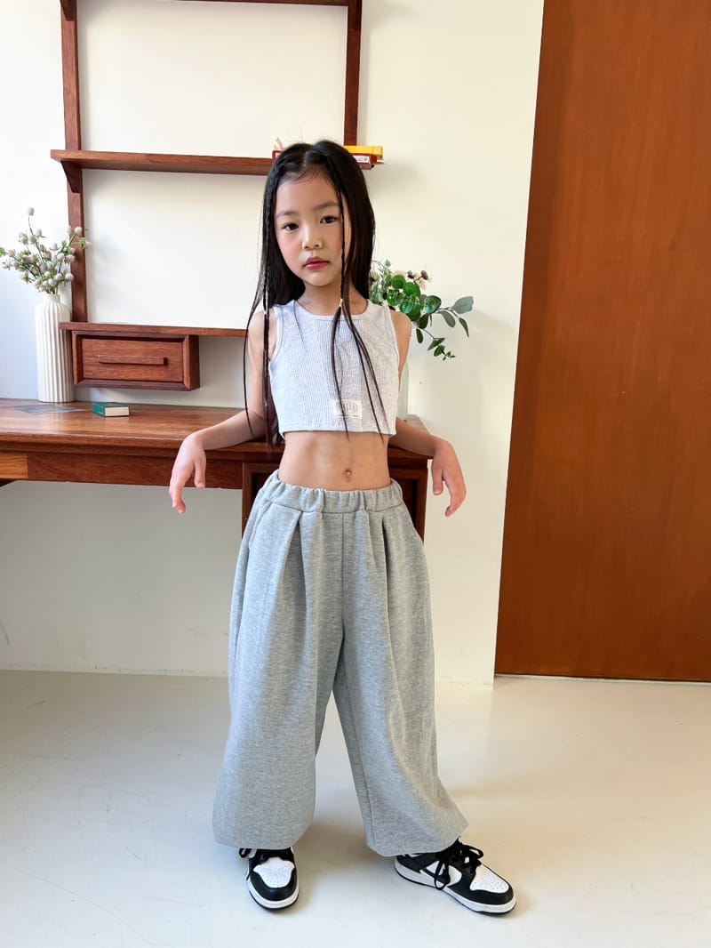 a-Market - Korean Children Fashion - #littlefashionista - Crop Sleeveless - 9