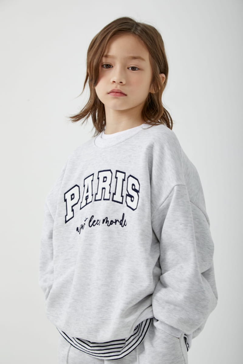 a-Market - Korean Children Fashion - #littlefashionista - Paris Sweatshirt - 2