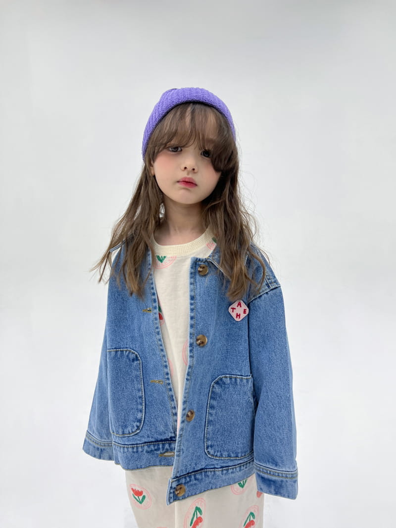 a-Market - Korean Children Fashion - #magicofchildhood - A Dneim Jacket - 9