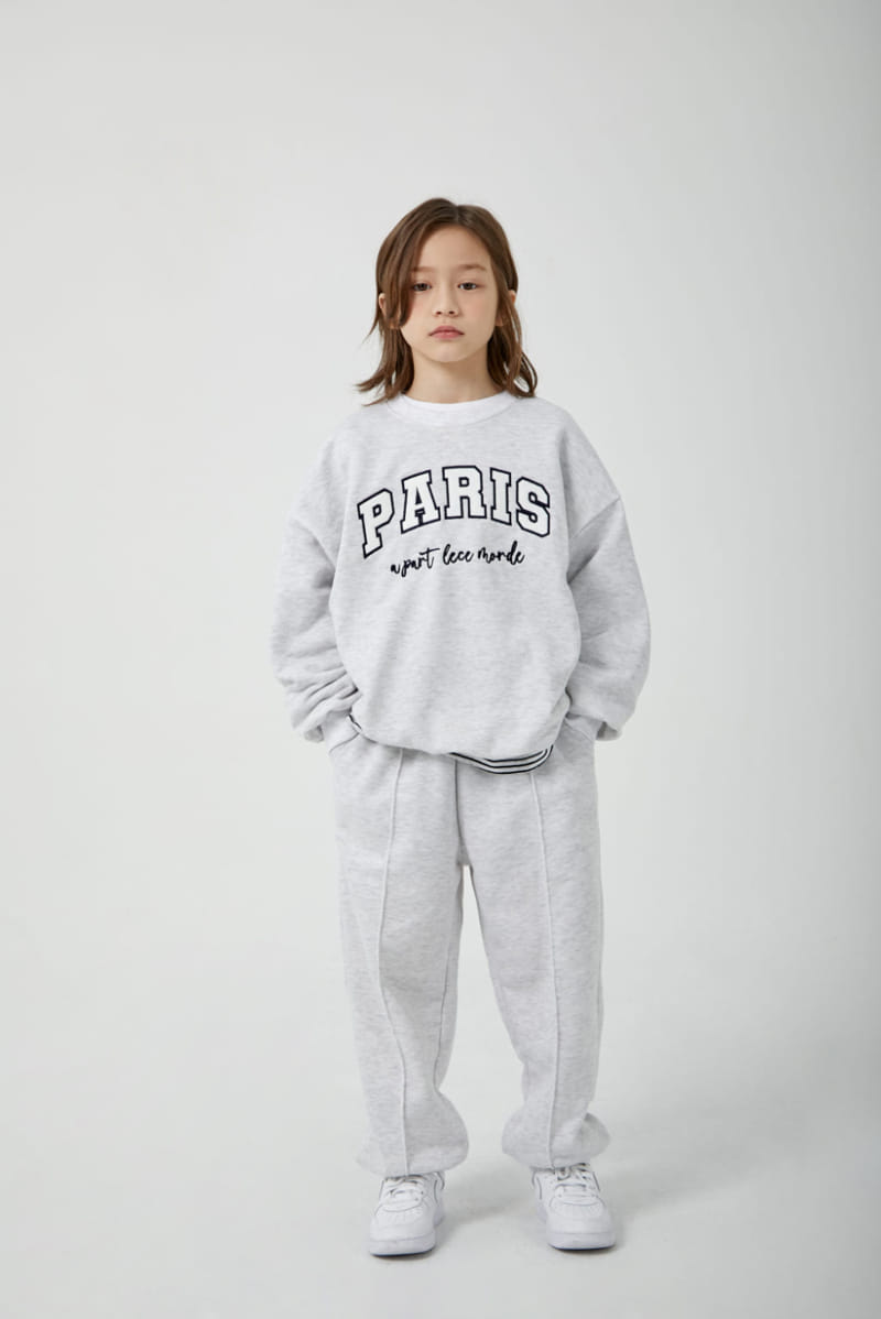 a-Market - Korean Children Fashion - #magicofchildhood - Paris Sweatshirt - 3