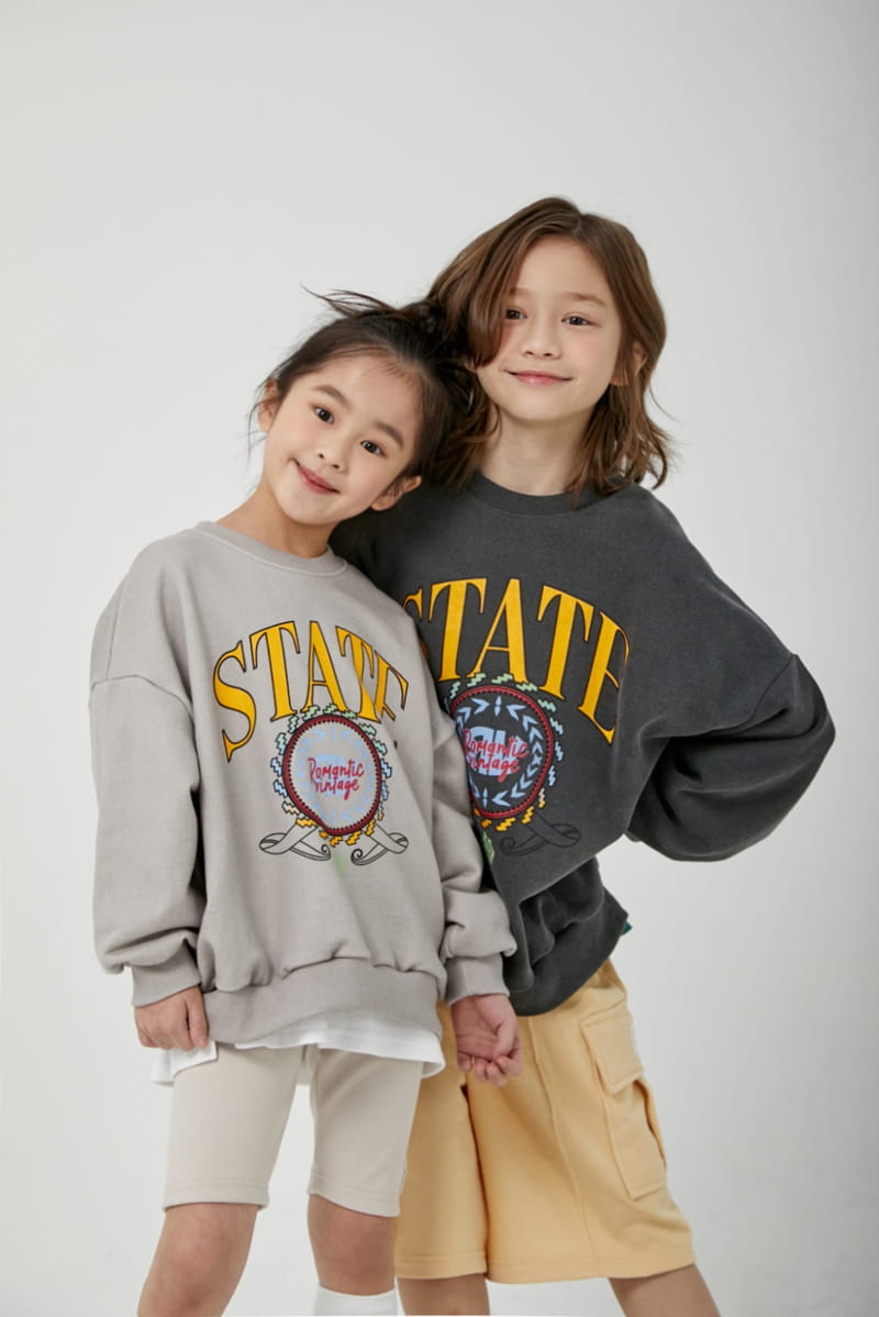 a-Market - Korean Children Fashion - #magicofchildhood - State Sweatshirt