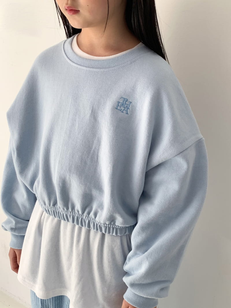 a-Market - Korean Children Fashion - #magicofchildhood - Crop Banding Sweatshirt - 12