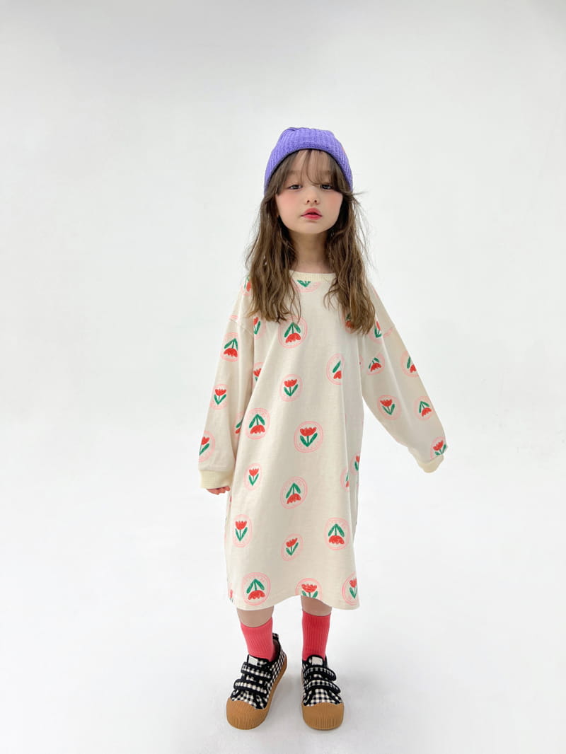 a-Market - Korean Children Fashion - #minifashionista - Tulip One-piece - 12