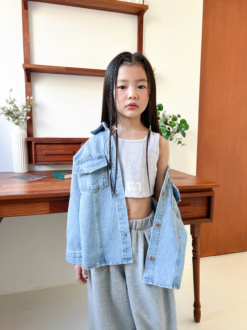 a-Market - Korean Children Fashion - #minifashionista - Crop Sleeveless - 11