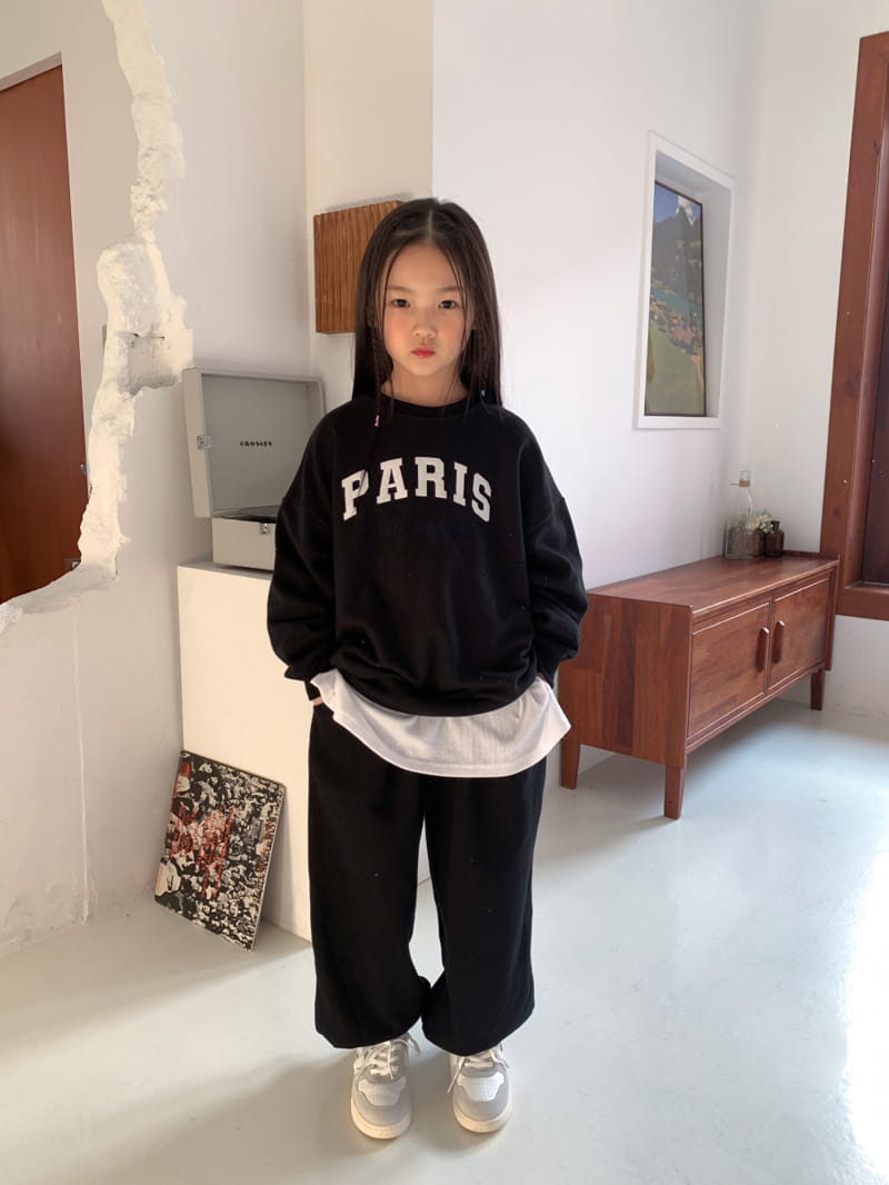 a-Market - Korean Children Fashion - #magicofchildhood - Paris Sweatshirt - 4