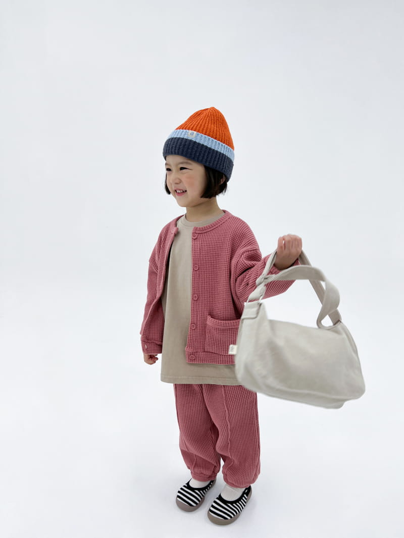 a-Market - Korean Children Fashion - #prettylittlegirls - Waffle Pants - 3