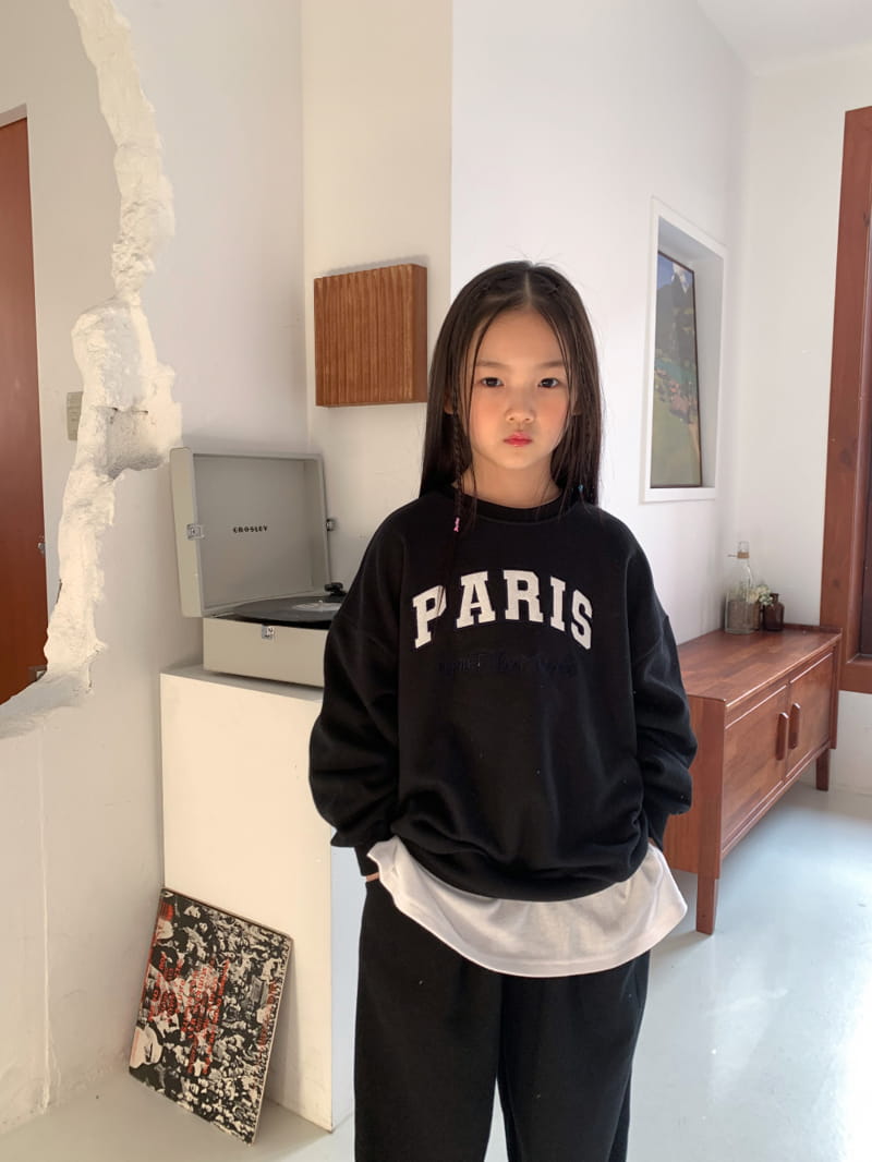 a-Market - Korean Children Fashion - #prettylittlegirls - Paris Sweatshirt - 5