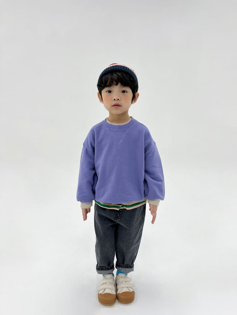 a-Market - Korean Children Fashion - #todddlerfashion - Color Sweatshirt - 12