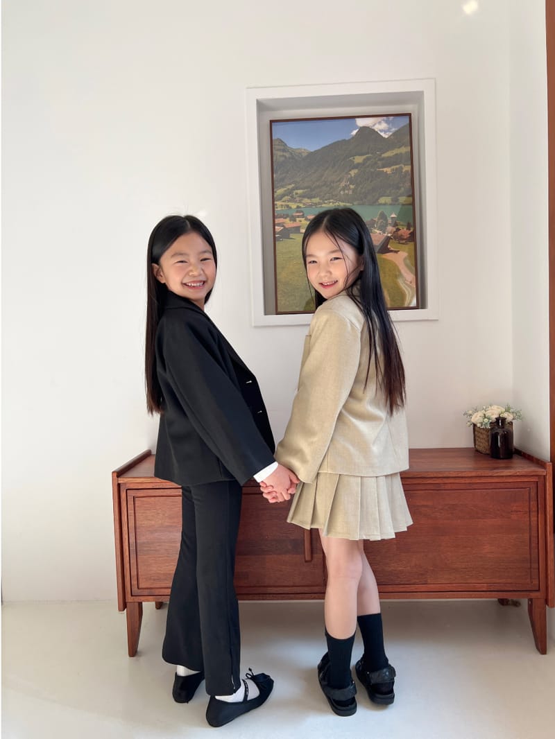 a-Market - Korean Children Fashion - #todddlerfashion - Span Bootscut Pants - 9