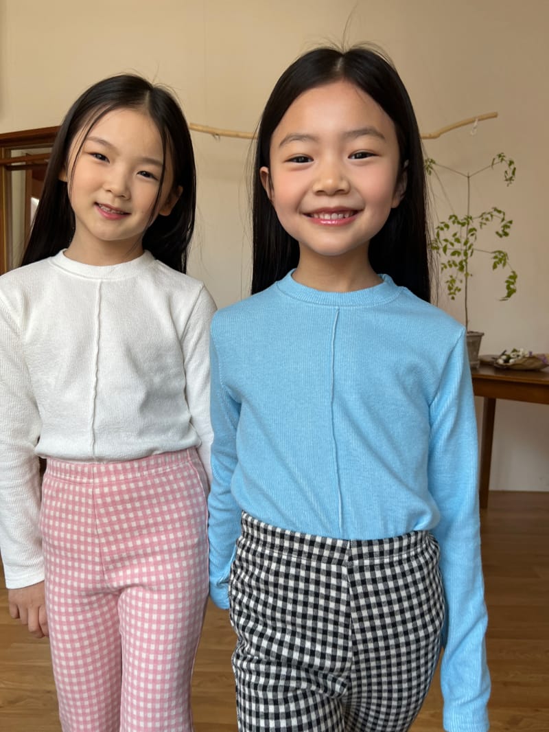 a-Market - Korean Children Fashion - #todddlerfashion - Check Pants - 8
