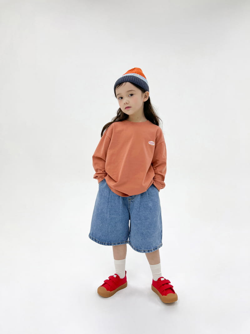 a-Market - Korean Children Fashion - #toddlerclothing - Wrinkle Denim Shorts