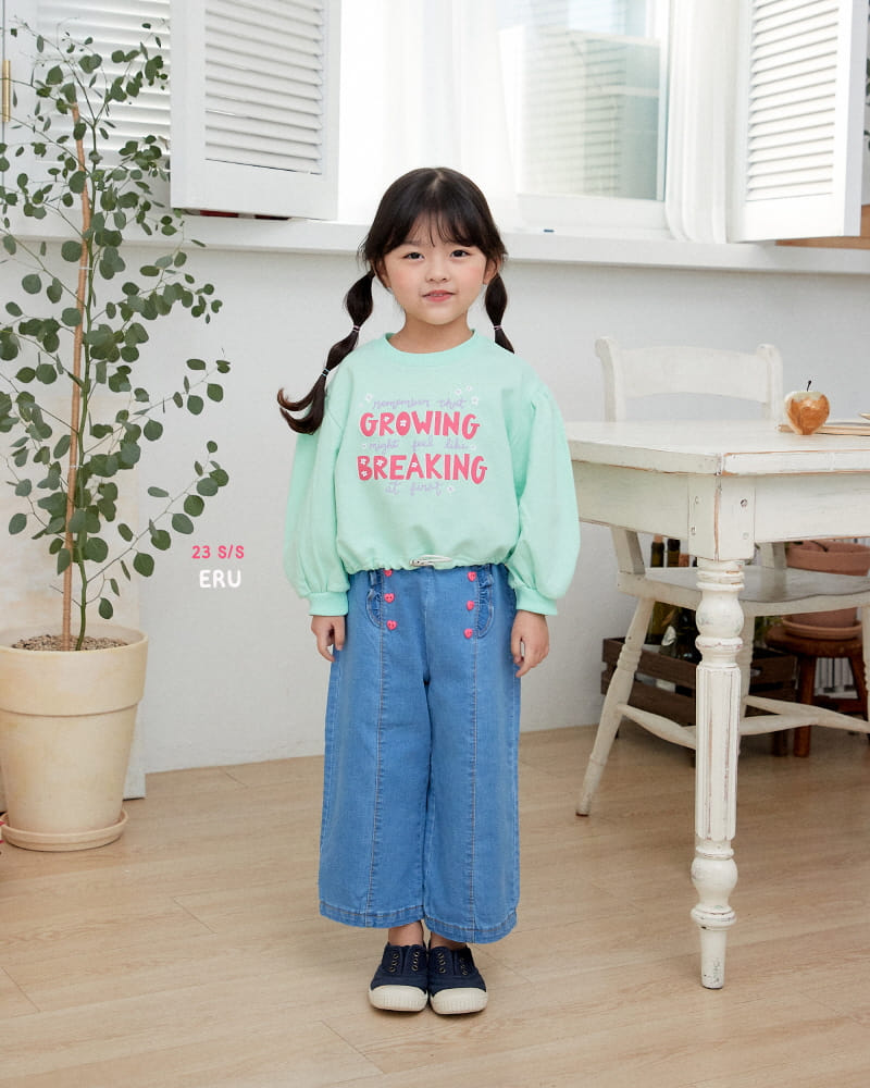 e.ru - Korean Children Fashion - #Kfashion4kids - Lora Crop Tee