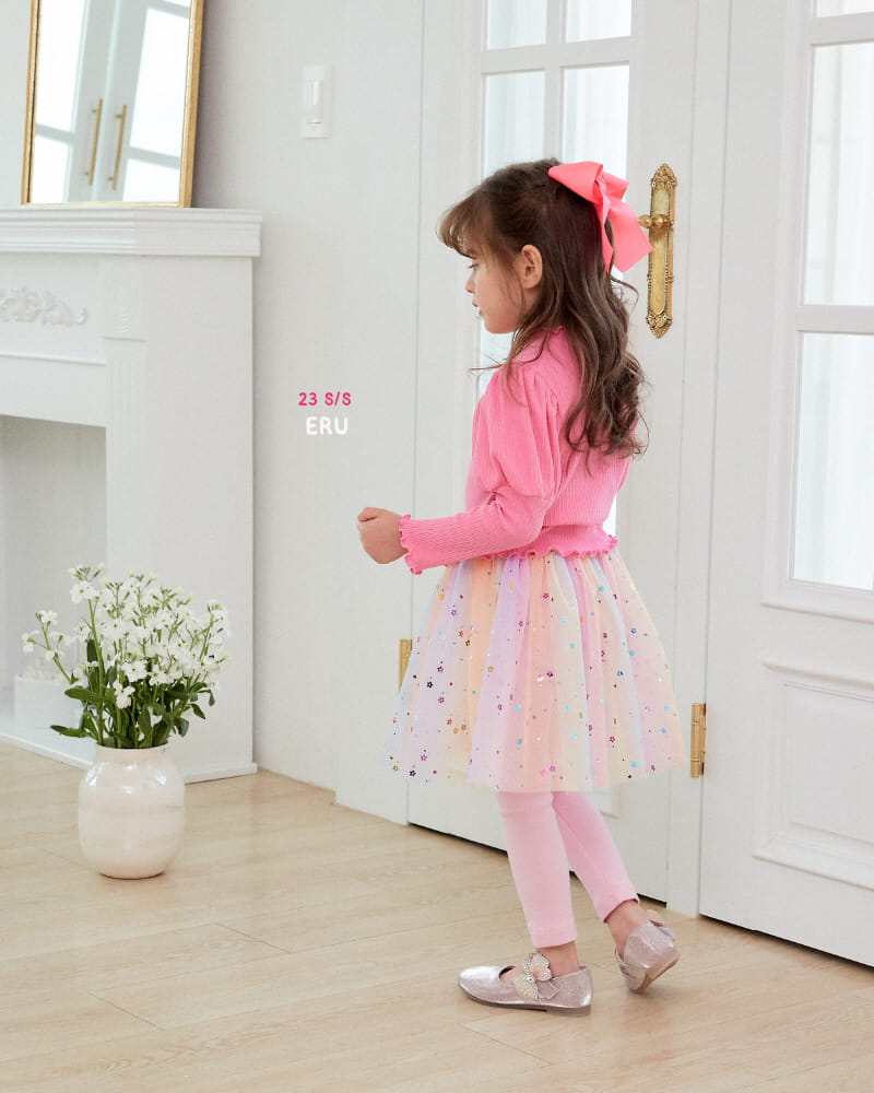 e.ru - Korean Children Fashion - #Kfashion4kids - Rainbow Skirt Leggings - 9