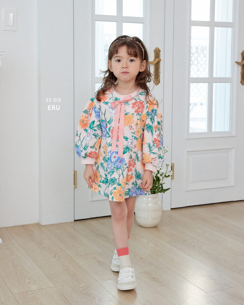 e.ru - Korean Children Fashion - #Kfashion4kids - Flower One-piece - 2
