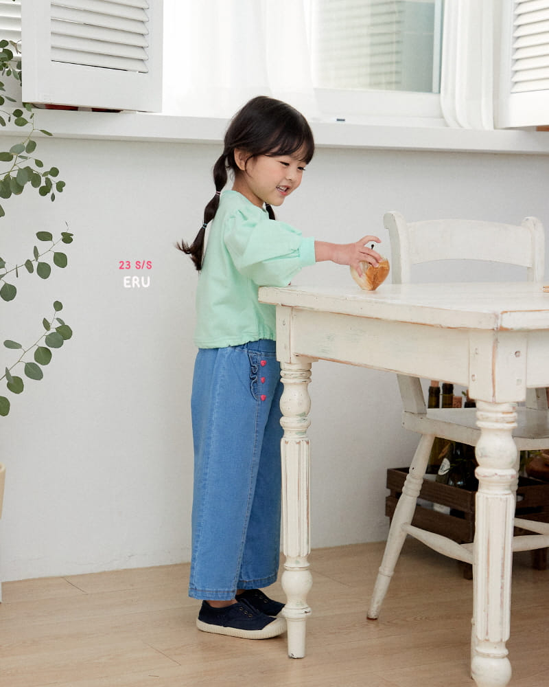 e.ru - Korean Children Fashion - #childofig - Lora Crop Tee - 9