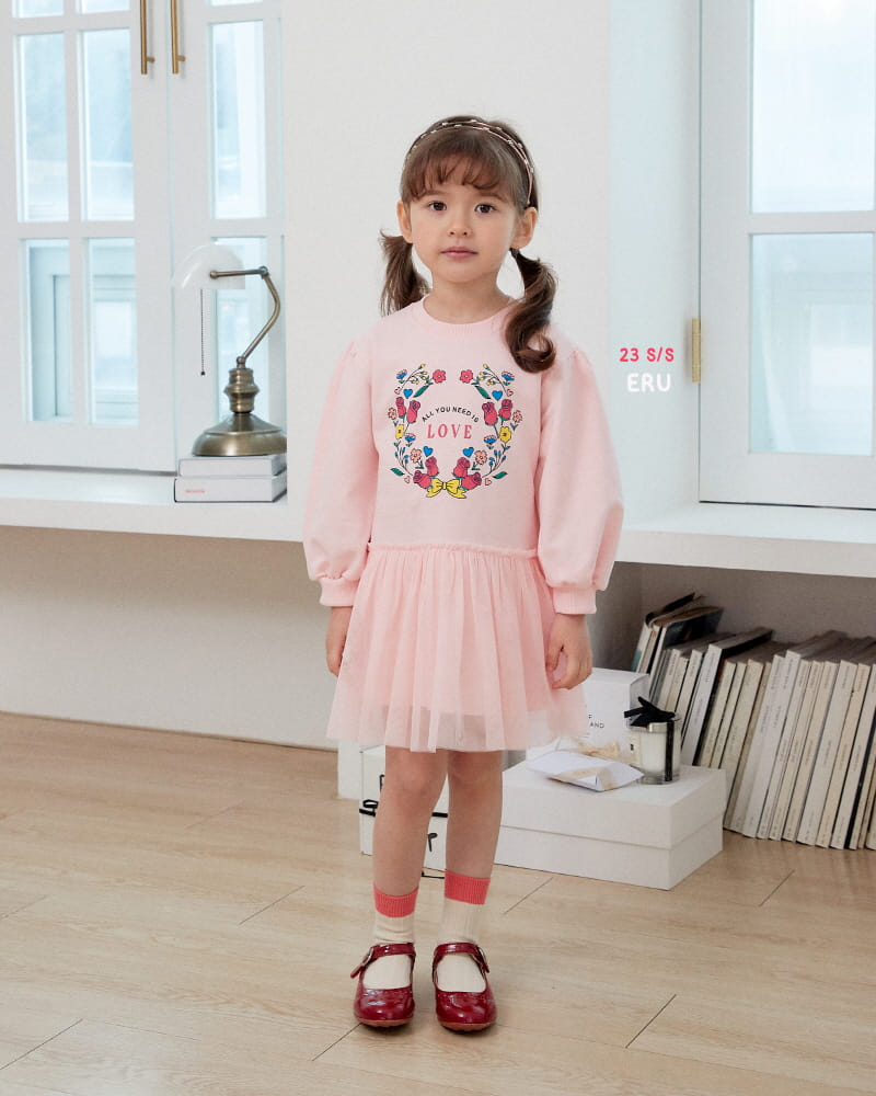 e.ru - Korean Children Fashion - #childofig - Love One-piece - 2