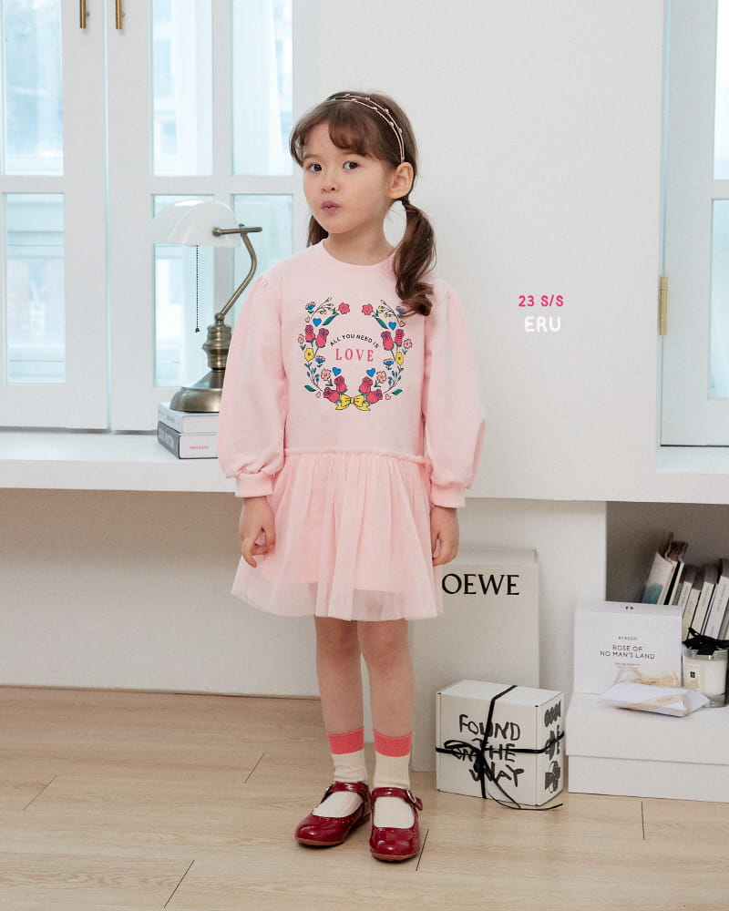 e.ru - Korean Children Fashion - #childofig - Love One-piece - 3