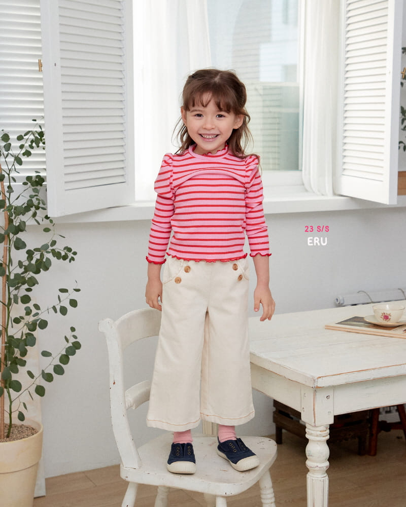 e.ru - Korean Children Fashion - #childrensboutique - Luna Wide Pants - 6