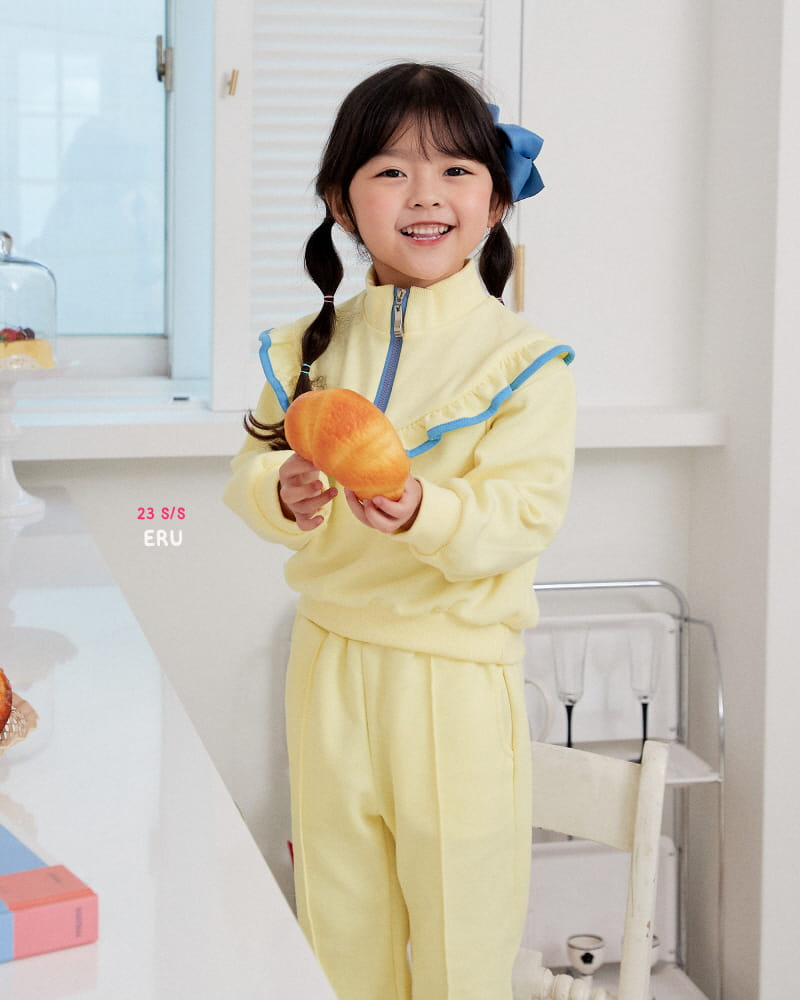 e.ru - Korean Children Fashion - #childofig - Harnie Top Bottom Set - 4