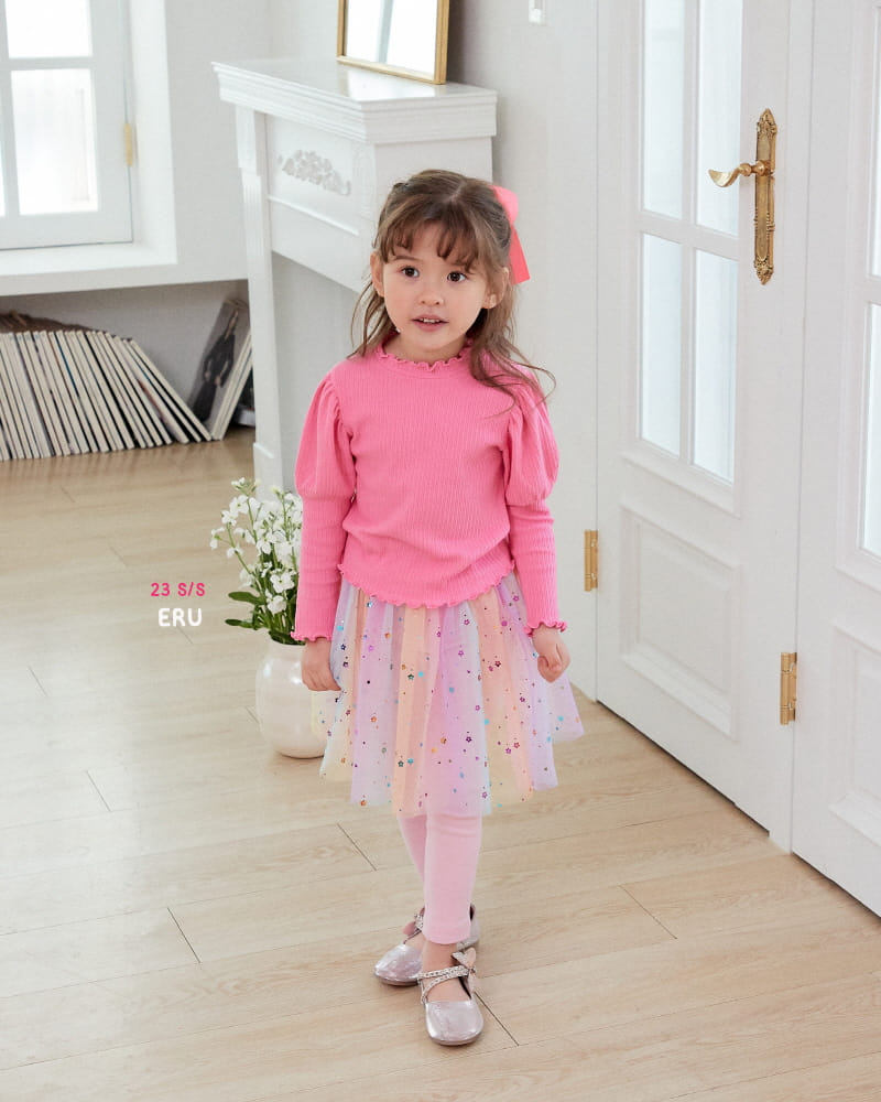 e.ru - Korean Children Fashion - #childrensboutique - Rainbow Skirt Leggings - 2