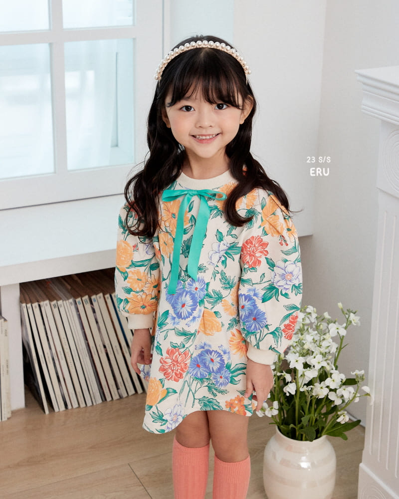 e.ru - Korean Children Fashion - #childrensboutique - Flower One-piece - 9
