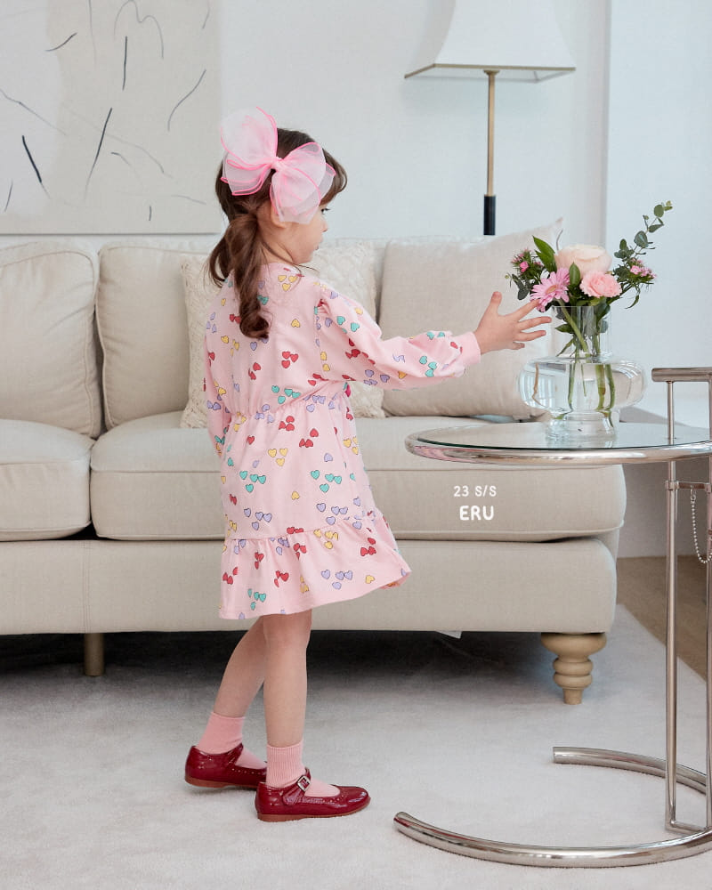 e.ru - Korean Children Fashion - #childrensboutique - Heart One-piece - 8