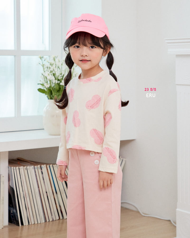 e.ru - Korean Children Fashion - #childrensboutique - Heart Crop Tee - 2