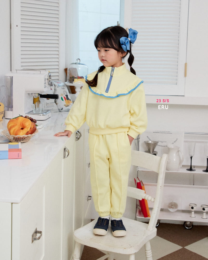 e.ru - Korean Children Fashion - #discoveringself - Harnie Top Bottom Set - 6