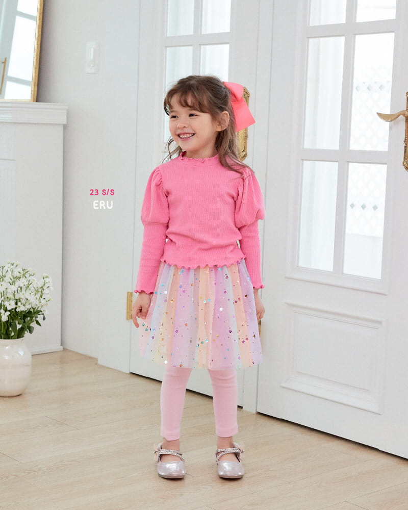 e.ru - Korean Children Fashion - #designkidswear - Rainbow Skirt Leggings - 4