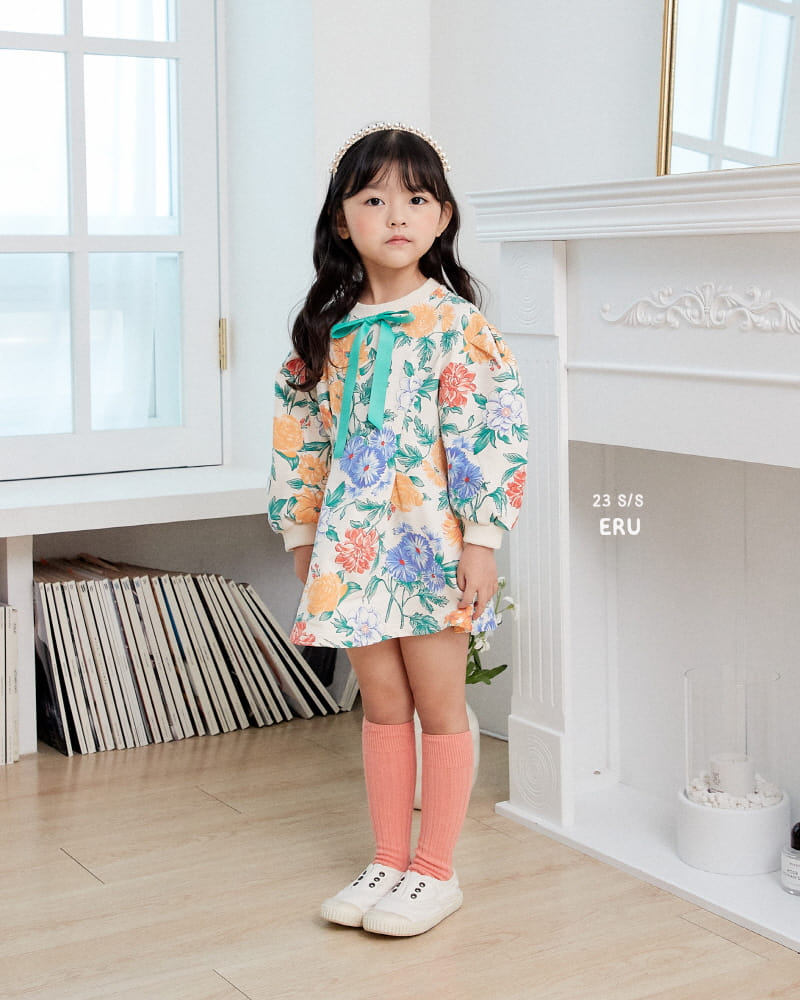 e.ru - Korean Children Fashion - #fashionkids - Flower One-piece - 12
