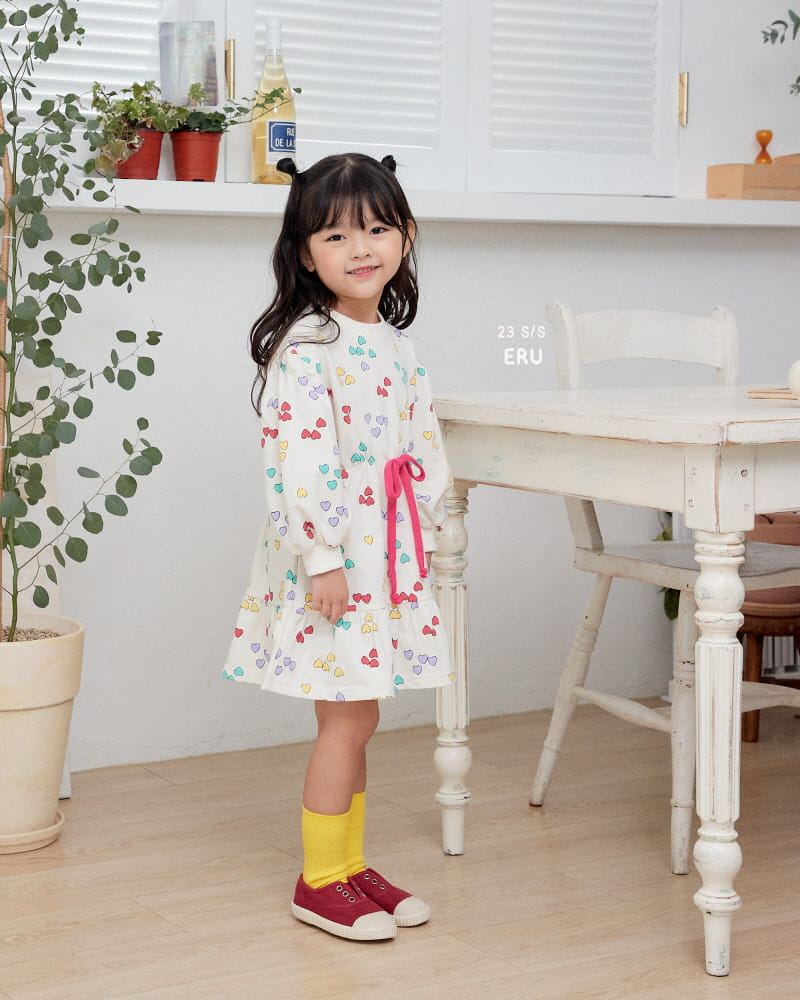 e.ru - Korean Children Fashion - #fashionkids - Heart One-piece - 11