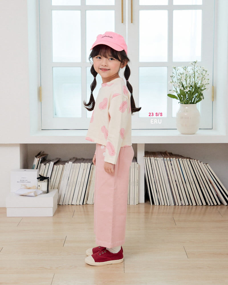 e.ru - Korean Children Fashion - #fashionkids - Heart Crop Tee - 5