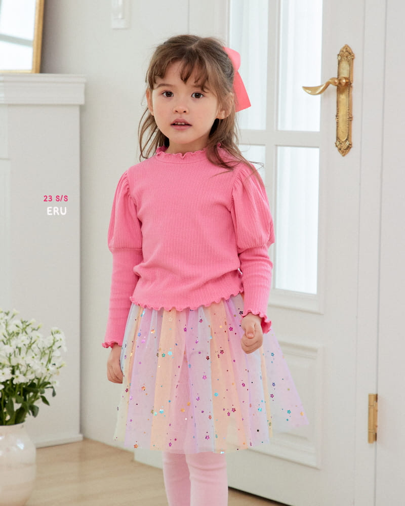 e.ru - Korean Children Fashion - #discoveringself - Puff Tee - 4