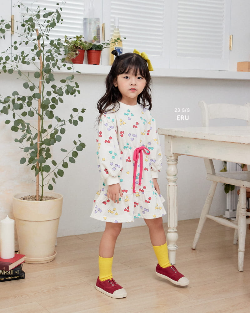 e.ru - Korean Children Fashion - #kidsshorts - Heart One-piece - 12