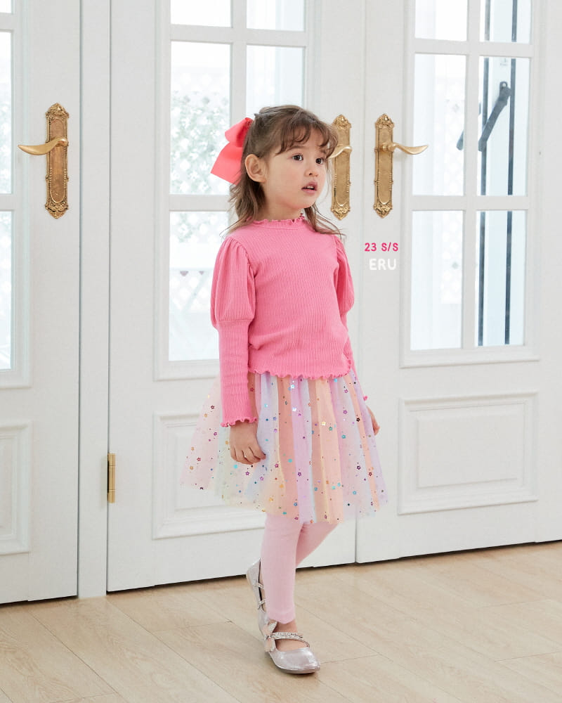 e.ru - Korean Children Fashion - #kidsstore - Rainbow Skirt Leggings - 7