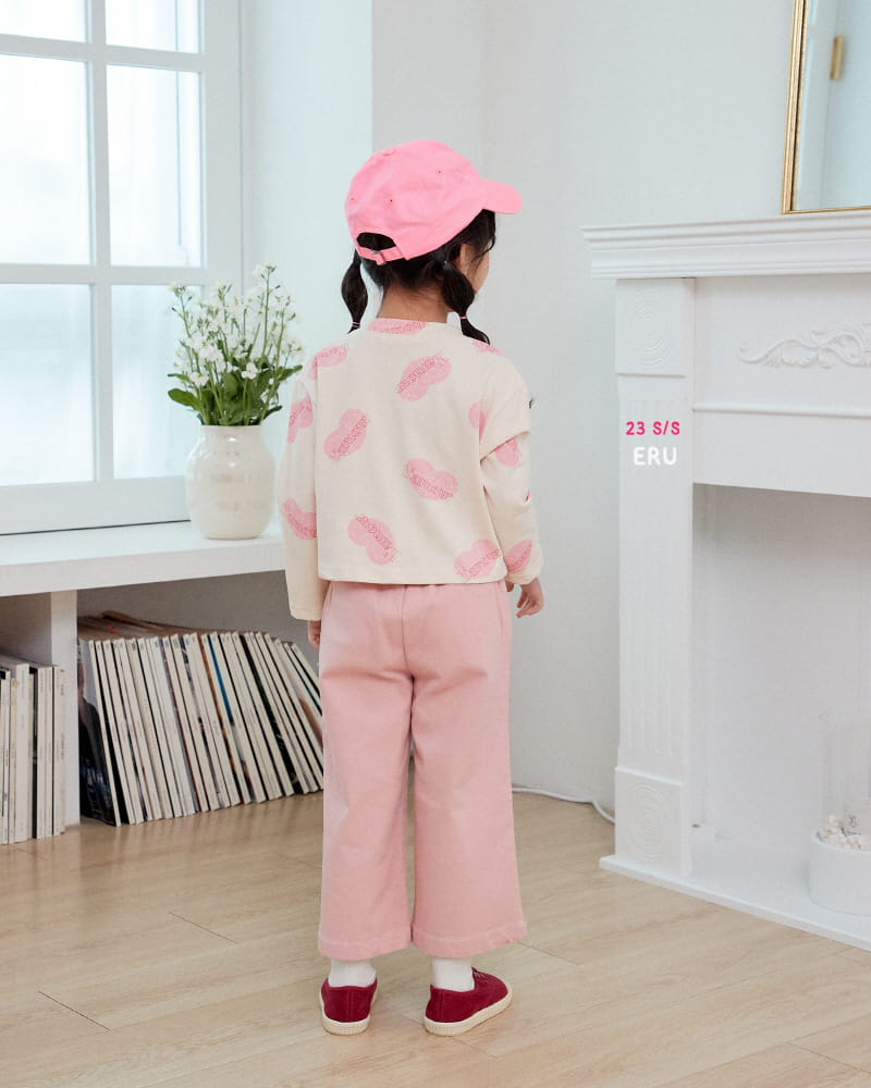e.ru - Korean Children Fashion - #kidsstore - Heart Crop Tee - 7